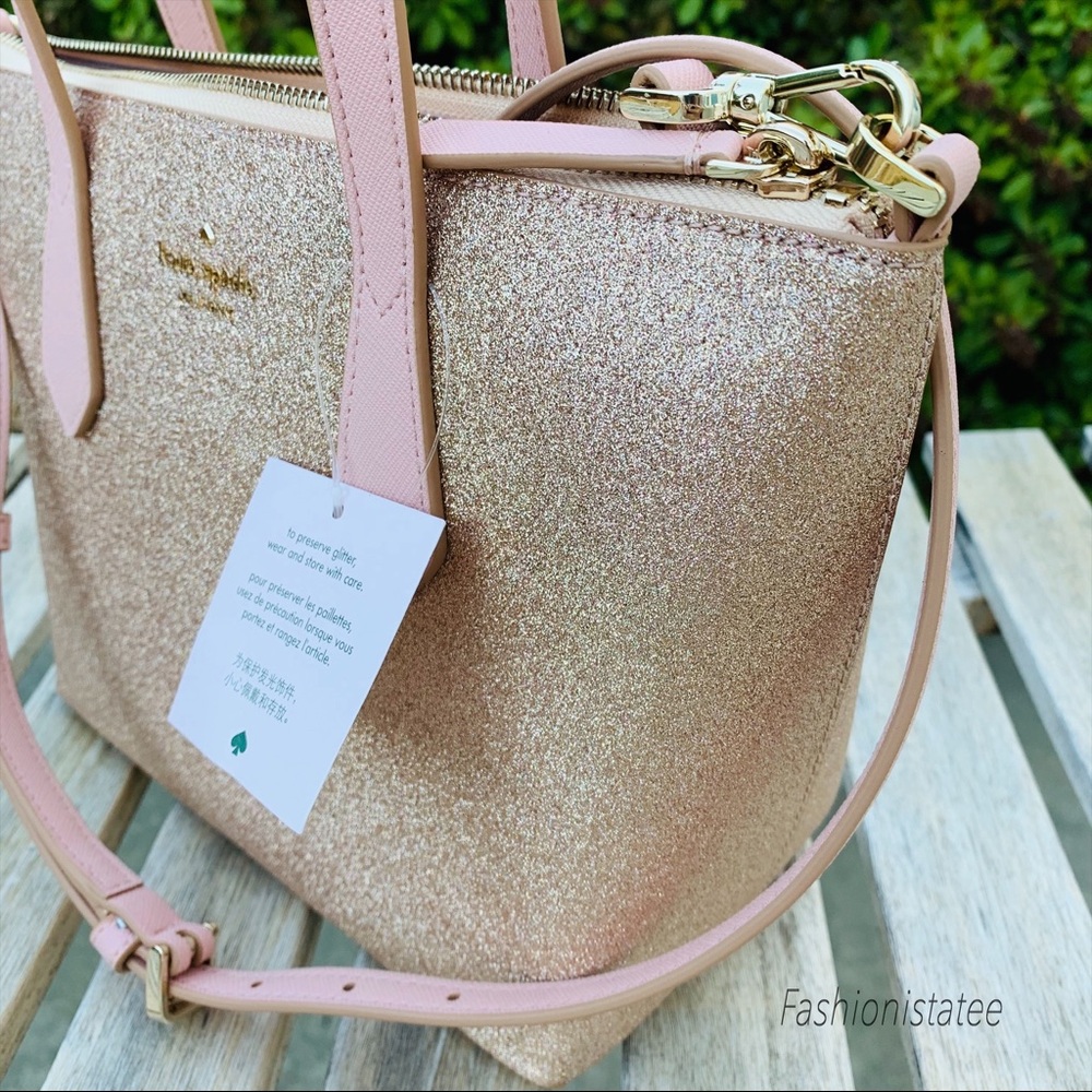 Holiday 2019 Kate spade Small Joeley Satchel gold - Picture 3 of 8